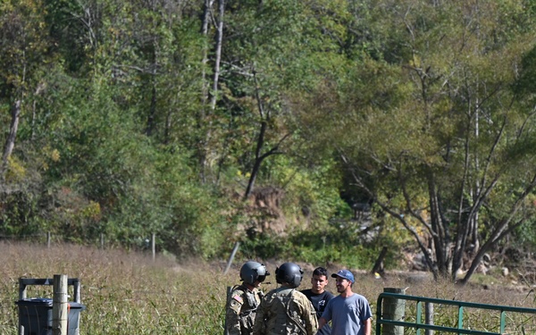 Maryland Army National Guard Hurricane Helene Relief Efforts