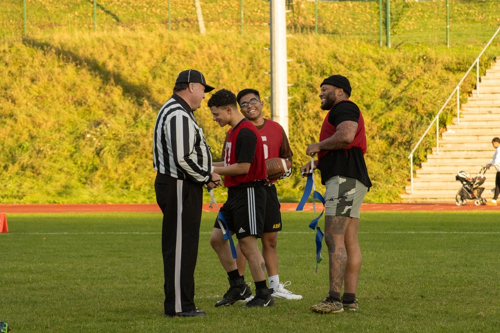 5th Battalion, 7th Air Defense Artillery Regiment Flag Football Team Makes the Playoffs!