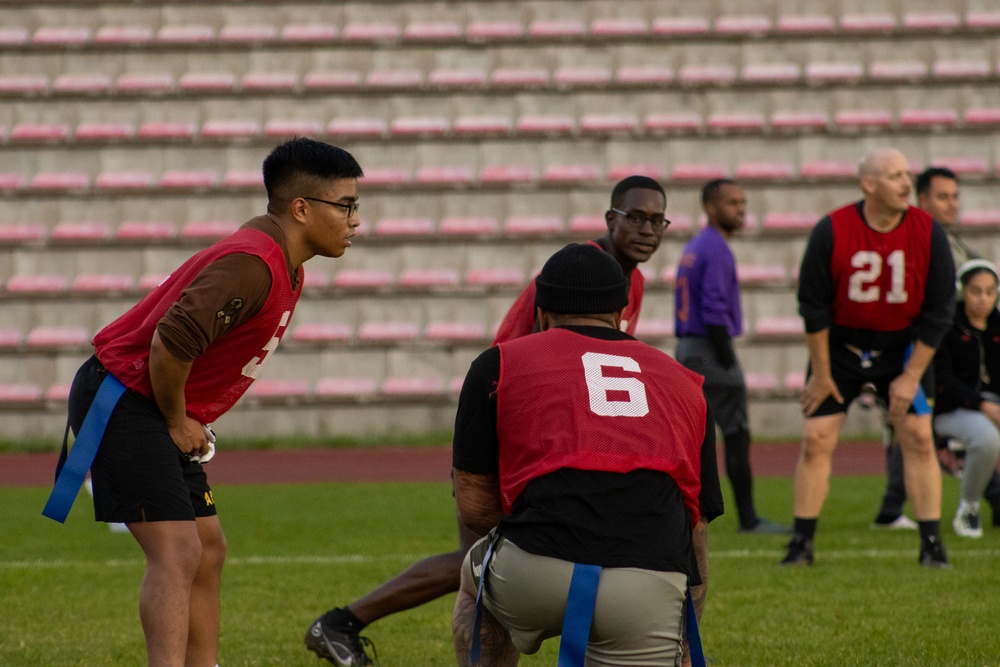5th Battalion, 7th Air Defense Artillery Regiment Flag Football Team Makes the Playoffs!