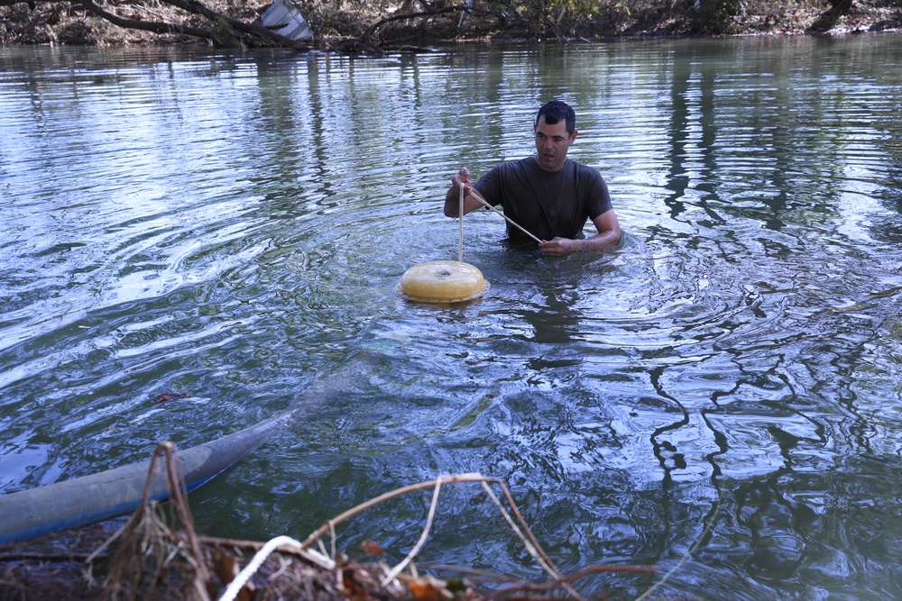 Tactical Water Purification System is set up in East TN