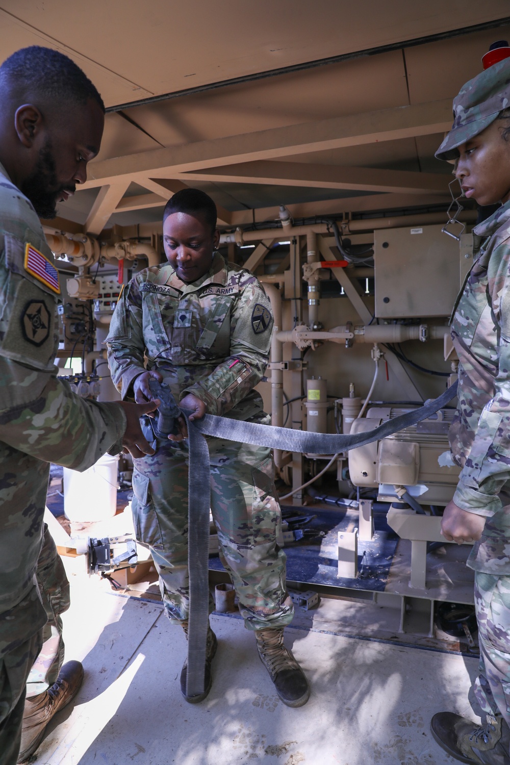 Tactical Water Purification System is set up in East TN