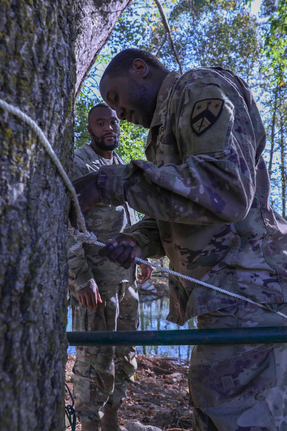 Tactical Water Purification System is set up in East TN