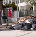 Post-Hurricane Cleanup Efforts at Clearwater Beach, Largo, FL