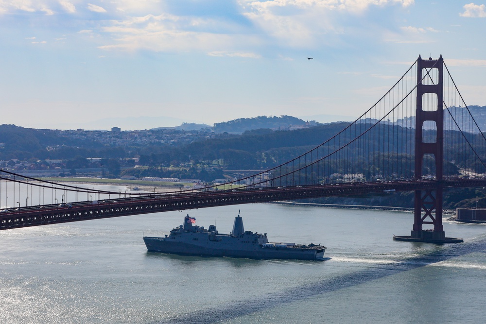 Ships Arrive for San Francisco Fleet Week 2024