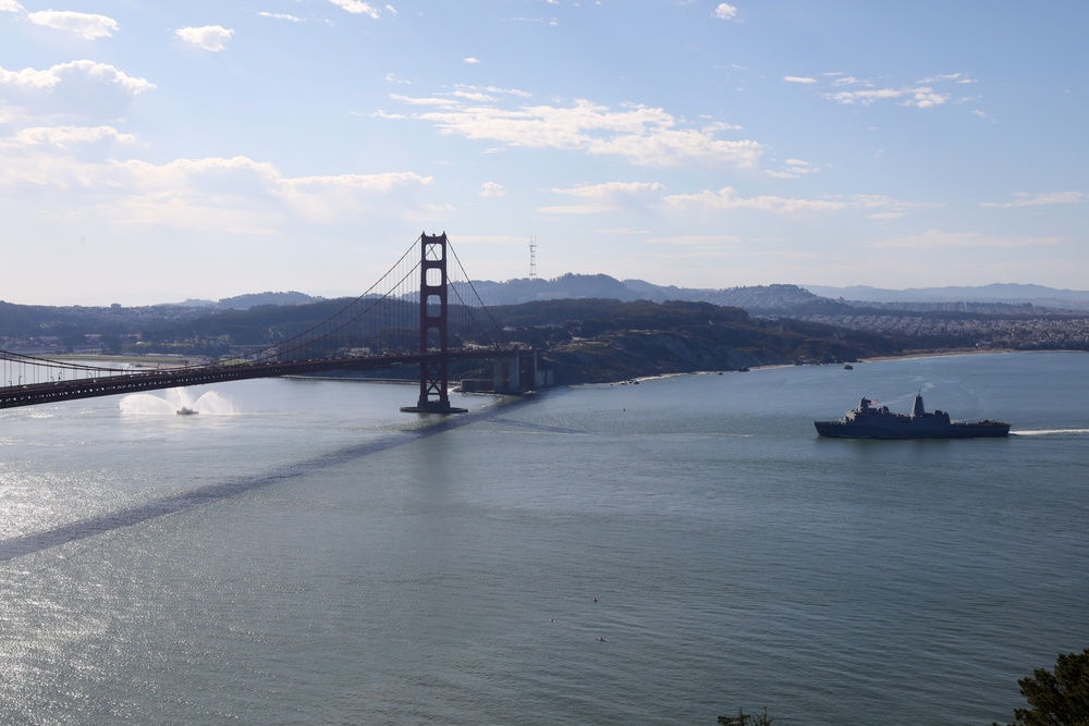 Ships Arrive for San Francisco Fleet Week 2024