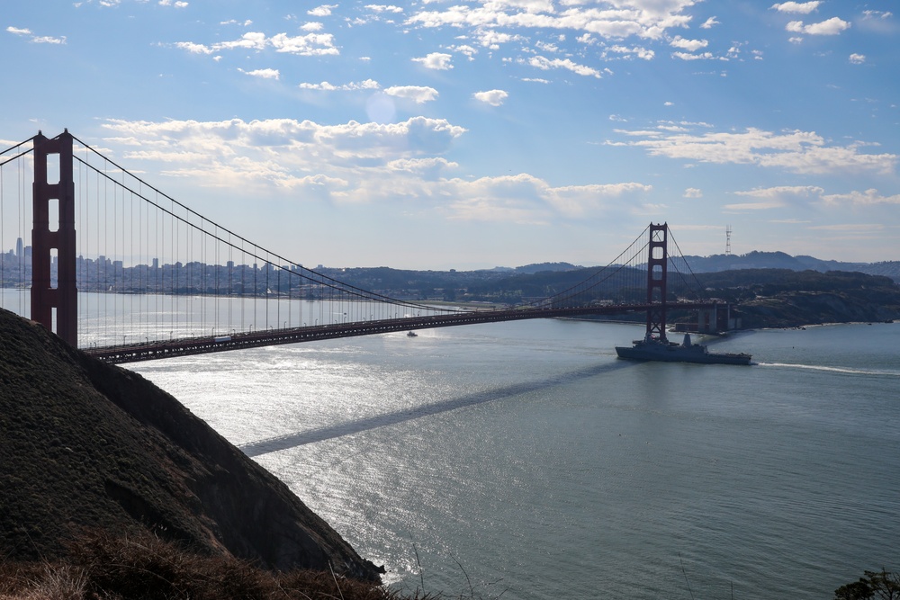 Ships Arrive for San Francisco Fleet Week 2024