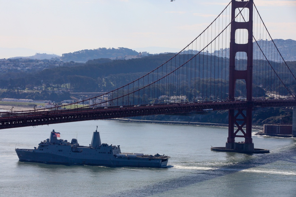 Ships Arrive for San Francisco Fleet Week 2024