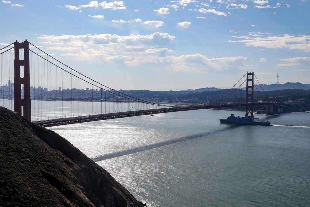 Ships Arrive for San Francisco Fleet Week 2024