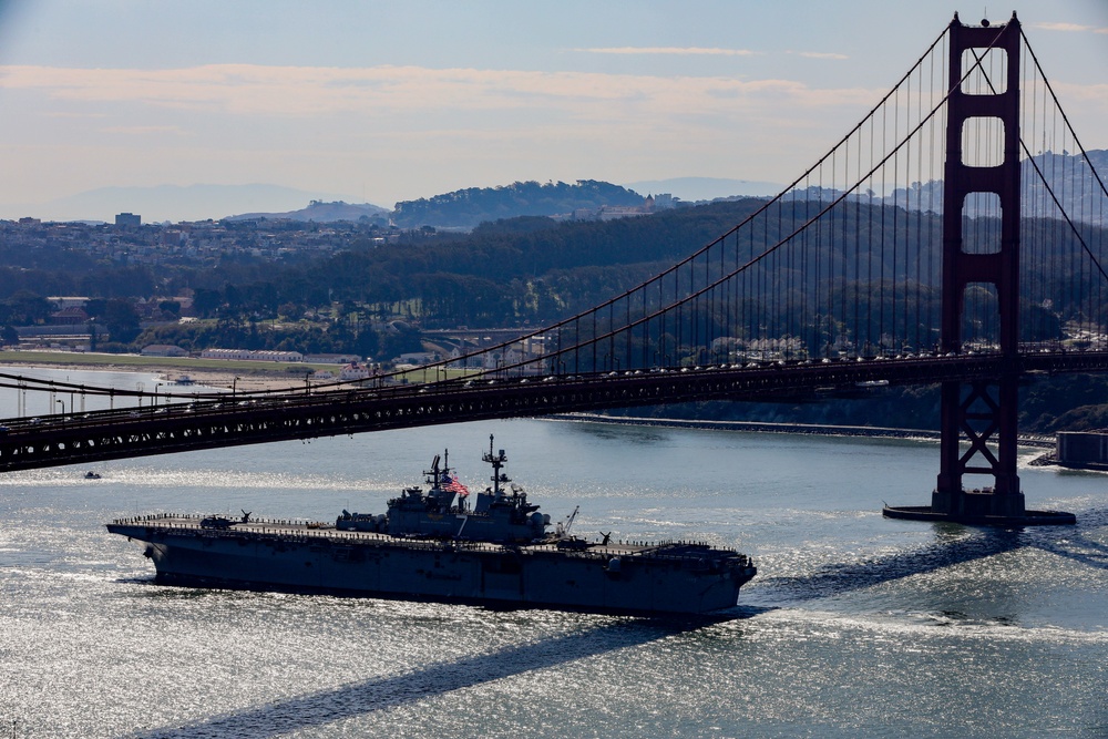 Ships Arrive for San Francisco Fleet Week 2024