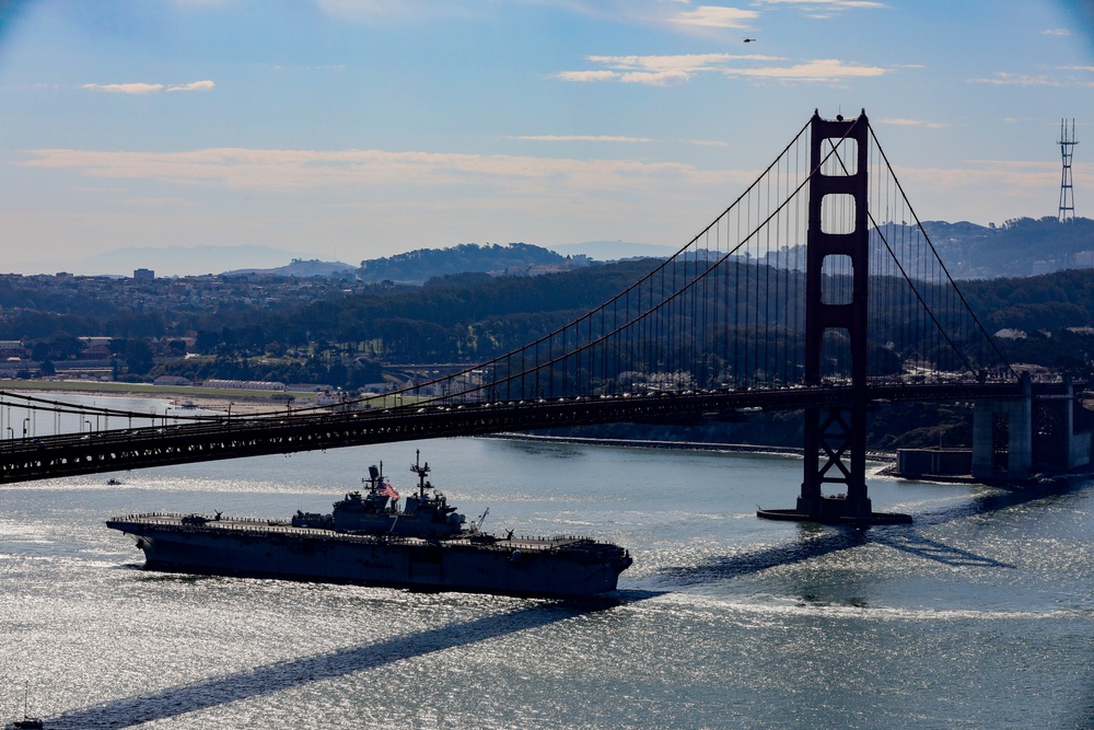 Ships Arrive for San Francisco Fleet Week 2024