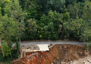 U.S. Air Force 563d Personnel Recovery Task Force rescues Helene survivors