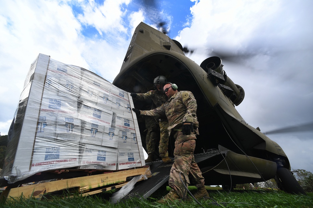 Ohio Army National Guard aircrews assist with Hurricane Helene response ops