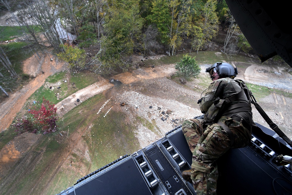 Ohio Army National Guard aircrews assist with Hurricane Helene response ops