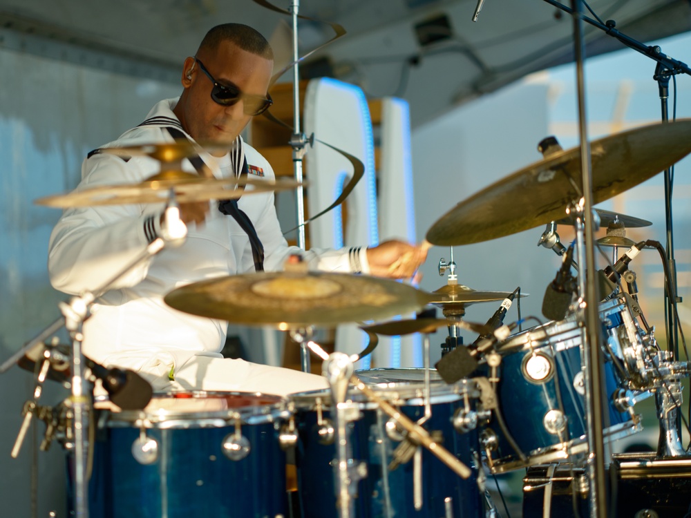 7th Fleet Band Performs at Yokosuka Friendship Day 2024