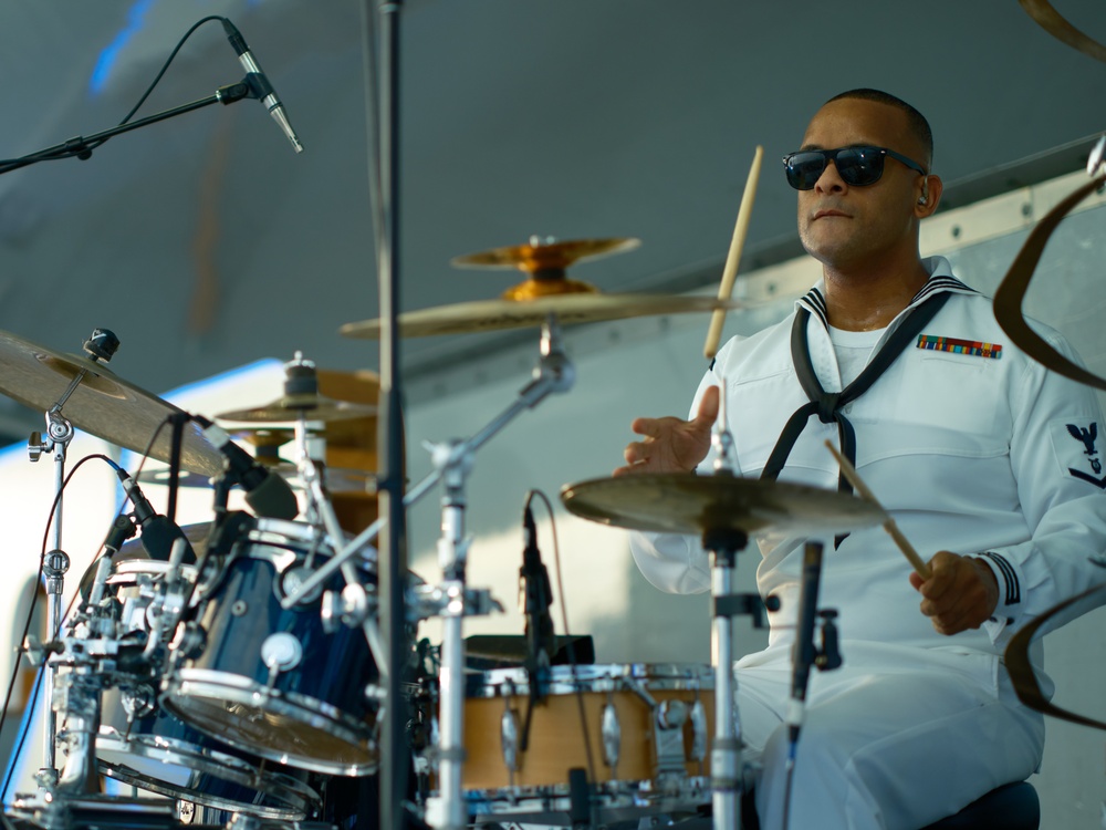 7th Fleet Band Performs at Yokosuka Friendship Day 2024