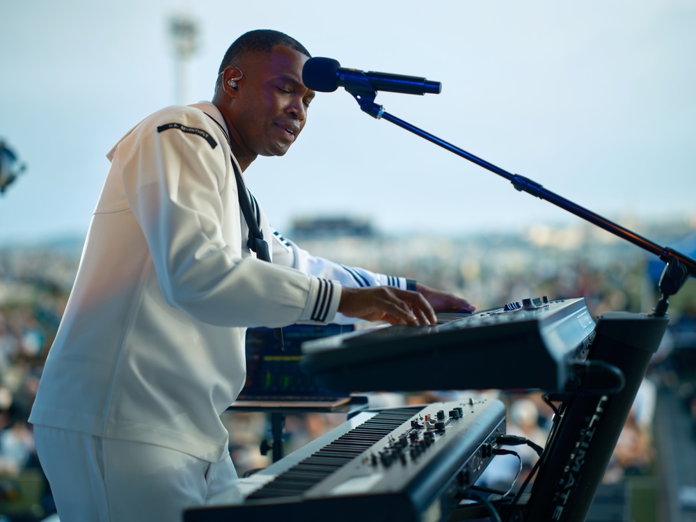 7th Fleet Band Performs at Yokosuka Friendship Day 2024