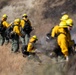 North Dakota National Guard fire response.