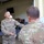 Active duty soldiers from the 82nd Airborne and the 20th Engineer Brigade from Fort Liberty, North Carolina, transported three 5-ton MTVs worth of food and water to the French Broad Fire and Rescue station.