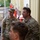 Active duty soldiers from the 82nd Airborne and the 20th Engineer Brigade from Fort Liberty, North Carolina, transported three 5-ton MTVs worth of food and water to the French Broad Fire and Rescue station.