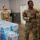 Active duty soldiers from the 82nd Airborne and the 20th Engineer Brigade from Fort Liberty, North Carolina, transported three 5-ton MTVs worth of food and water to the French Broad Fire and Rescue station.