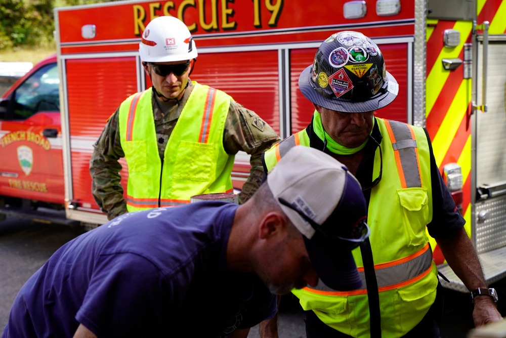USACE, in coordination with the State of NC and FEMA, is executing temporary power assessments, bringing critical facilities back online.