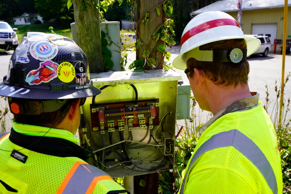 USACE, in coordination with the State of NC and FEMA, is executing temporary power assessments, bringing critical facilities back online.