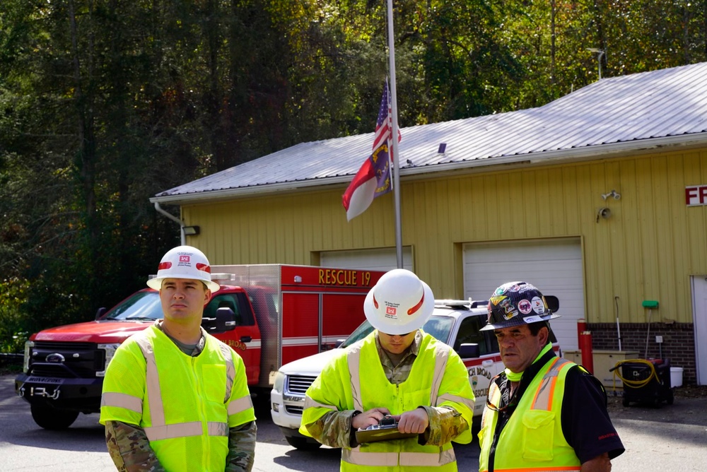 USACE, in coordination with the State of NC and FEMA, is executing temporary power assessments, bringing critical facilities back online.