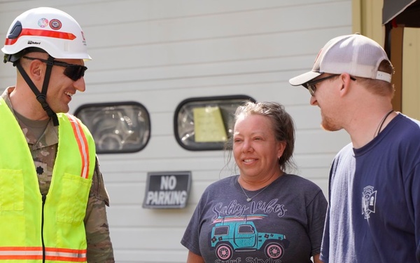 USACE, in coordination with the State of NC and FEMA, is executing temporary power assessments, bringing critical facilities back online.