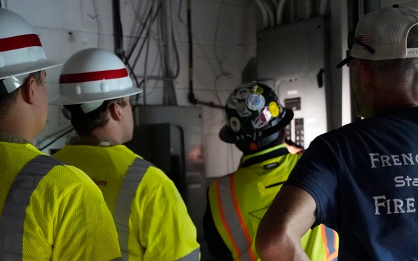 USACE, in coordination with the State of NC and FEMA, is executing temporary power assessments, bringing critical facilities back online.