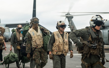 15th MEU Launches Humanitarian Assistance Survey Team for Typhoon Relief