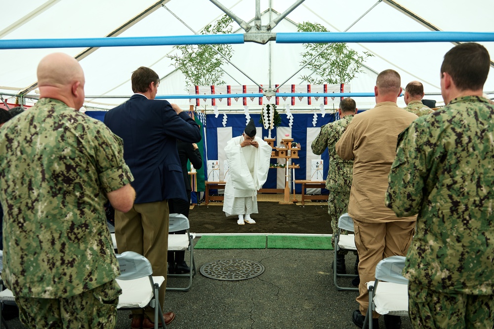 CFAY Attends Ship Handling and Combat Training Facilities Ground-Breaking Ceremony