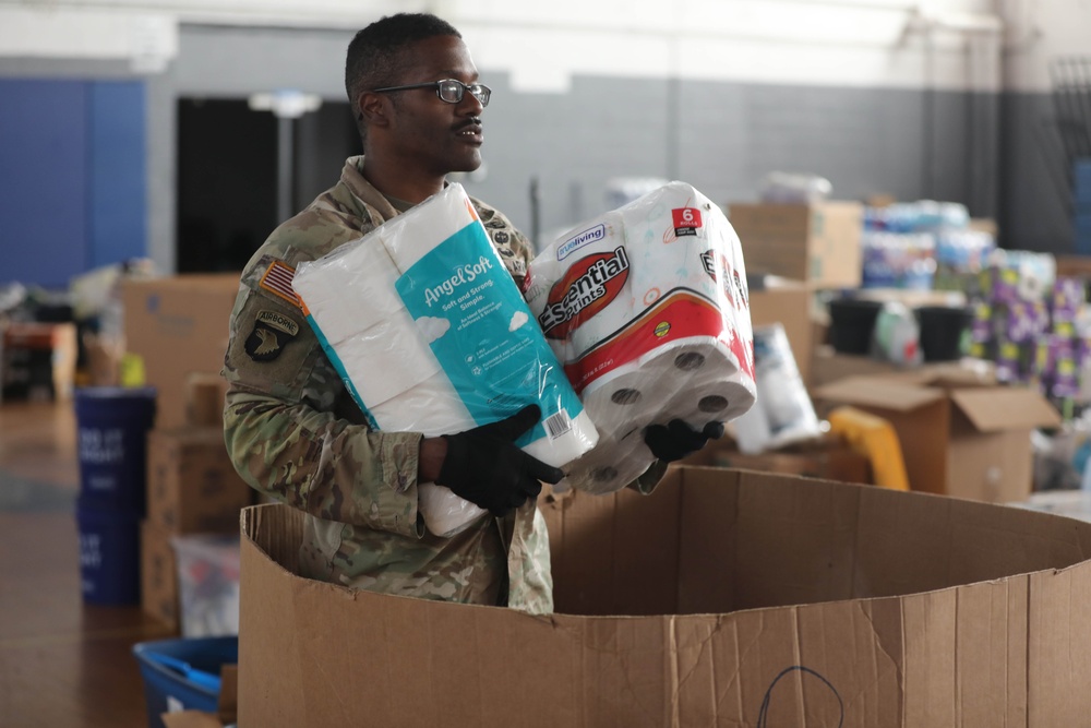 U.S. Soldiers assist civil authorities during Hurricane Helene