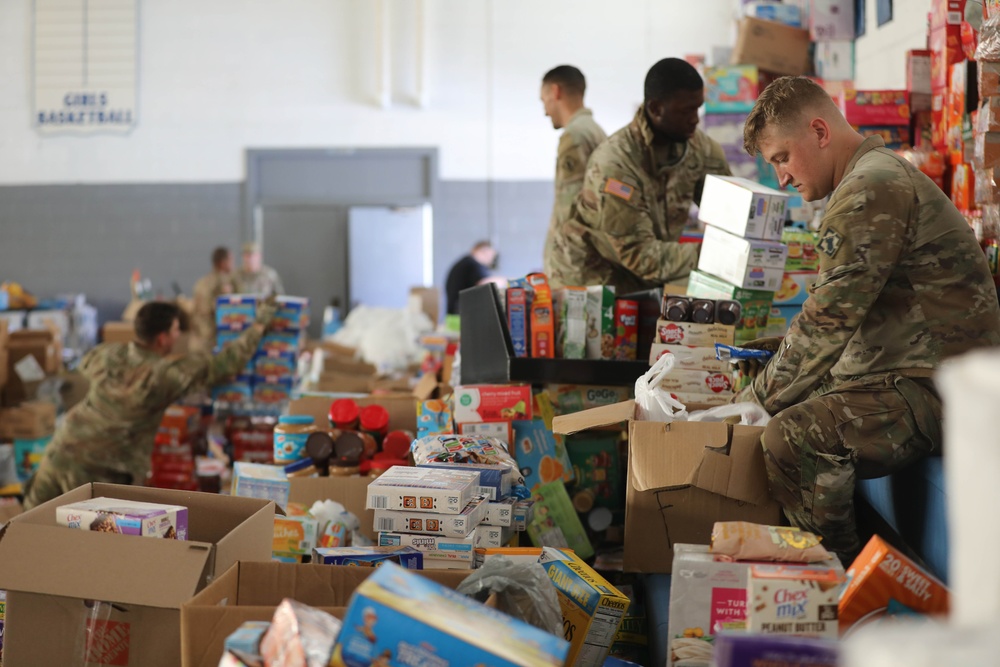 U.S. Soldiers assist civil authorities during Hurricane Helene