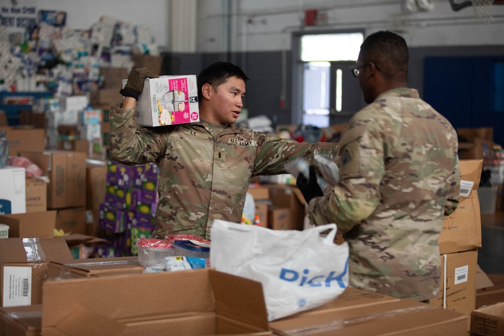 U.S. Soldiers assist civil authorities during Hurricane Helene