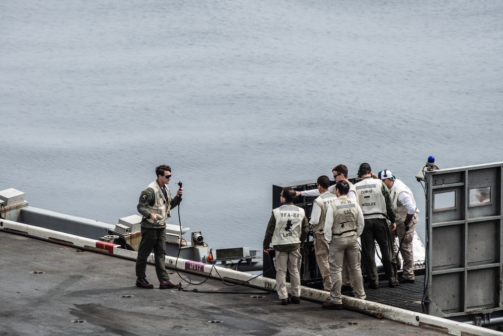 Nimitz Conducts Flight Operations
