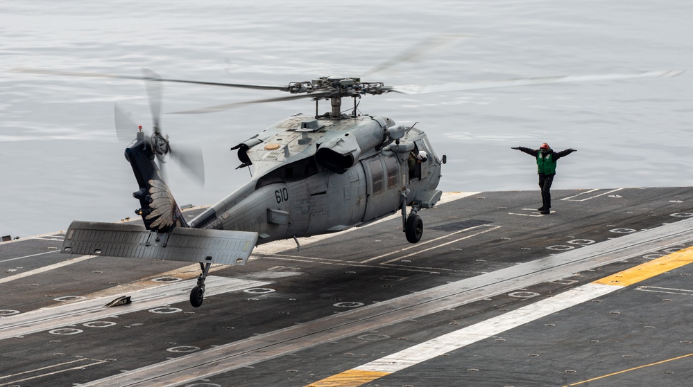 Nimitz Conducts Flight Operations