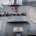 The USS Sampson Steams Alongside Nimitz