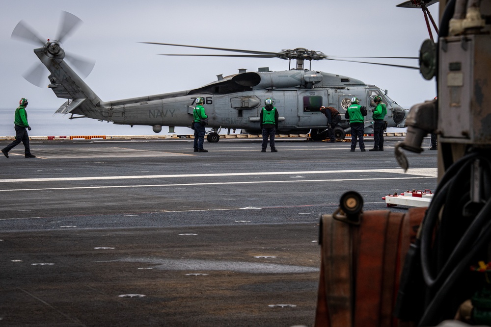 Nimitz Conducts Flight Operations