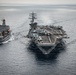Nimitz Conducts a Refueling at Sea
