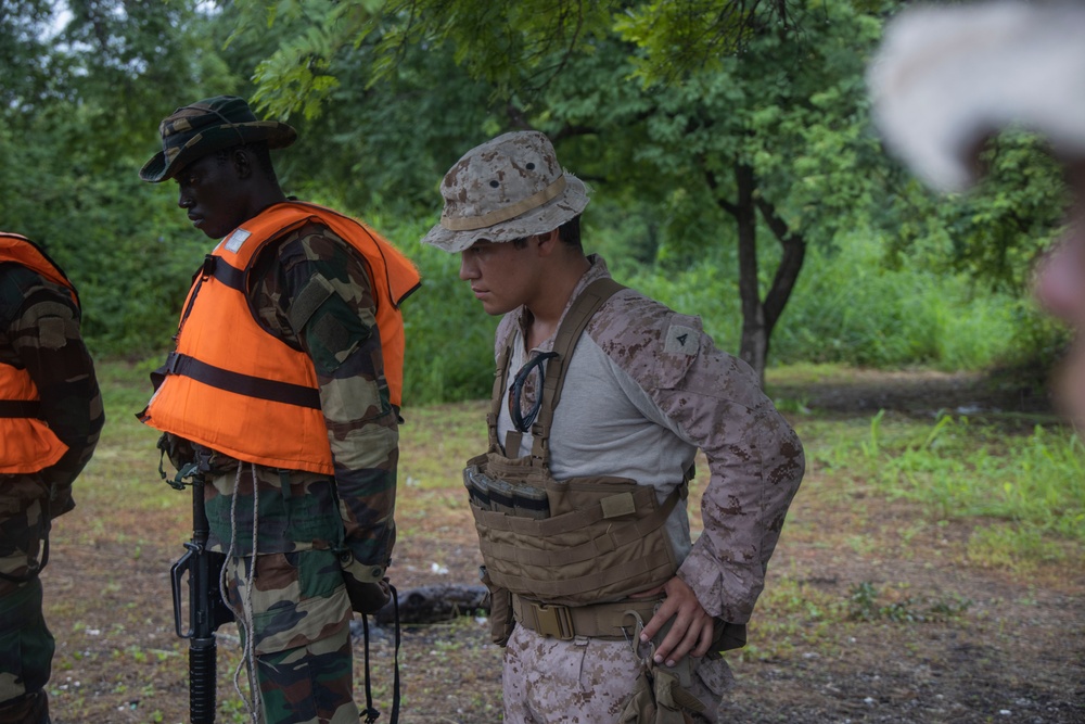 Senegalese Riverine and Jungle Warfare Course