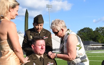 Son of Georgia promoted to brigadier general on field where he marched as Jr. ROTC cadet