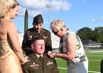 Son of Georgia promoted to brigadier general on field where he marched as Jr. ROTC cadet