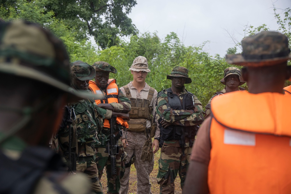 Senegalese Riverine and Jungle Warfare Course