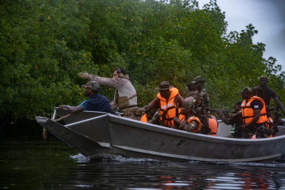 Senegalese Riverine and Jungle Warfare Course