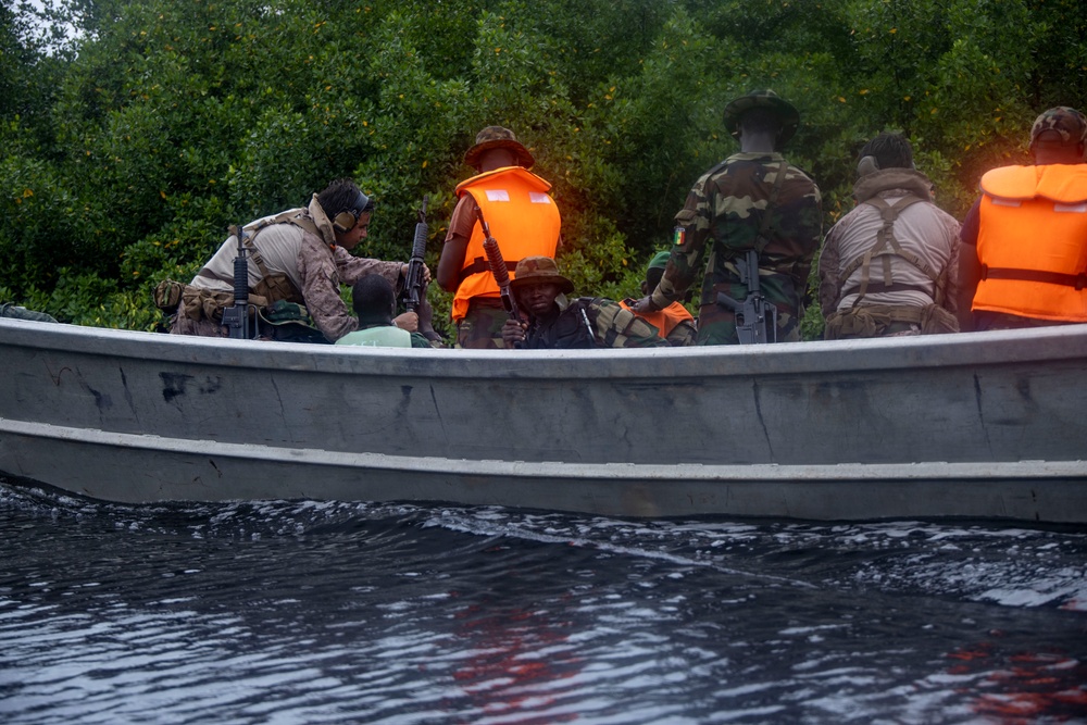 Senegalese Riverine and Jungle Warfare Course