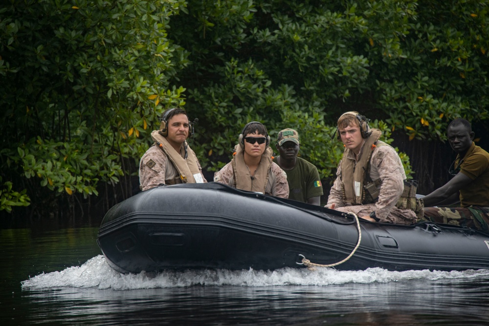 Senegalese Riverine and Jungle Warfare Course