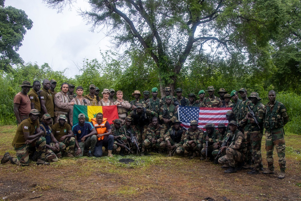 Senegalese Riverine and Jungle Warfare Course