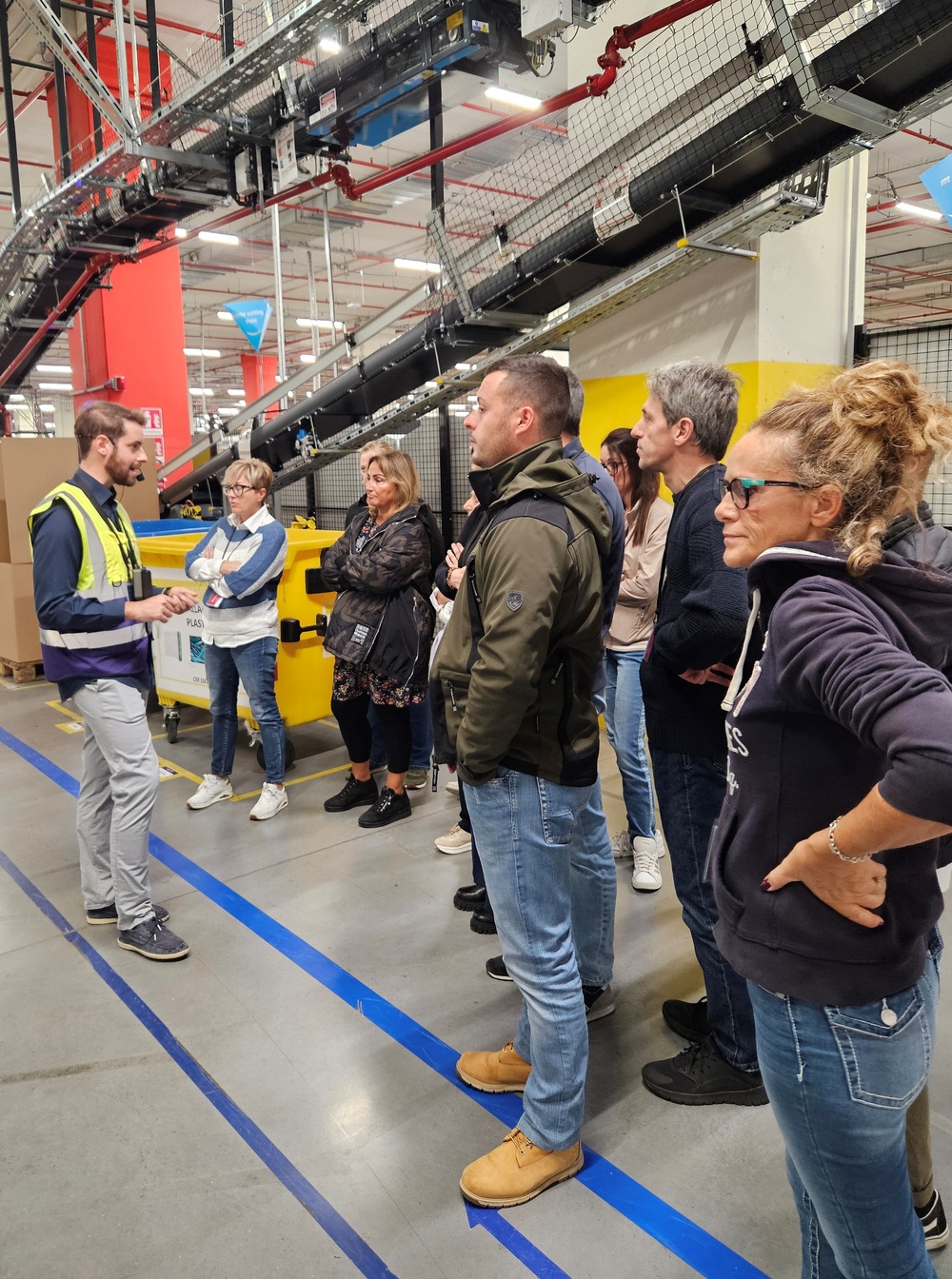 LRC Italy conducts leadership development program site visit to Amazon in Rovigo, Italy