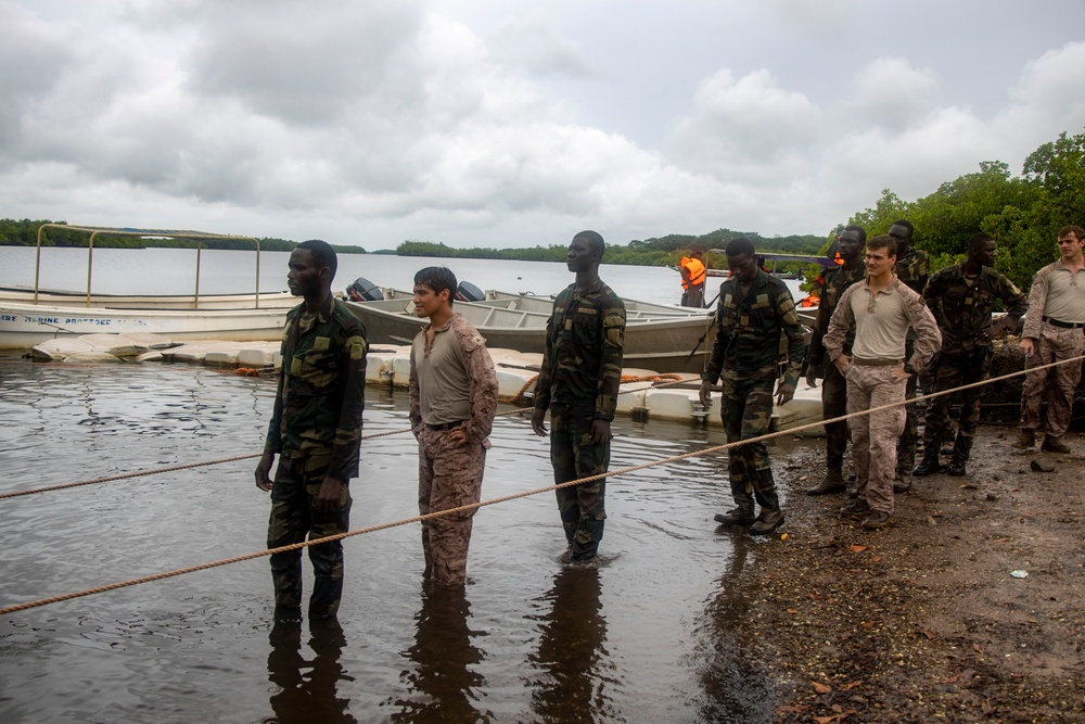 Senegalese Riverine and Jungle Warfare Course