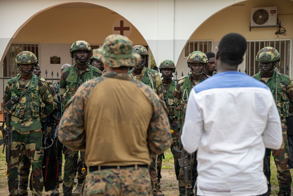 Senegalese Riverine and Jungle Warfare Course